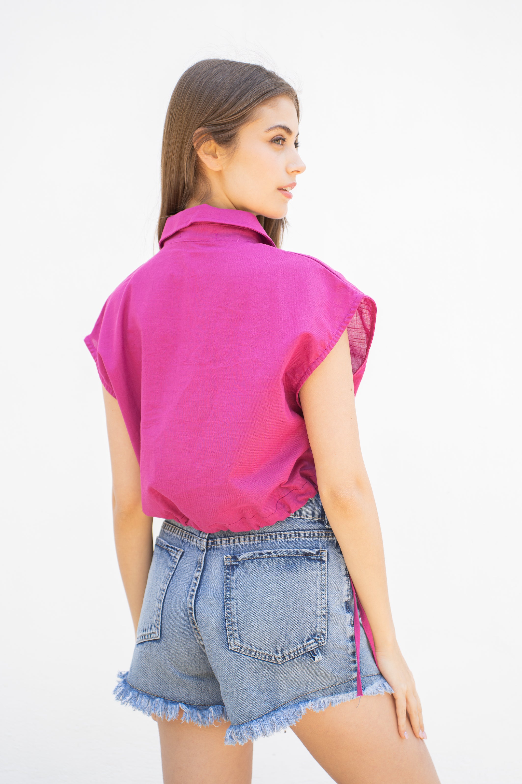 Blusa Rita fucsia