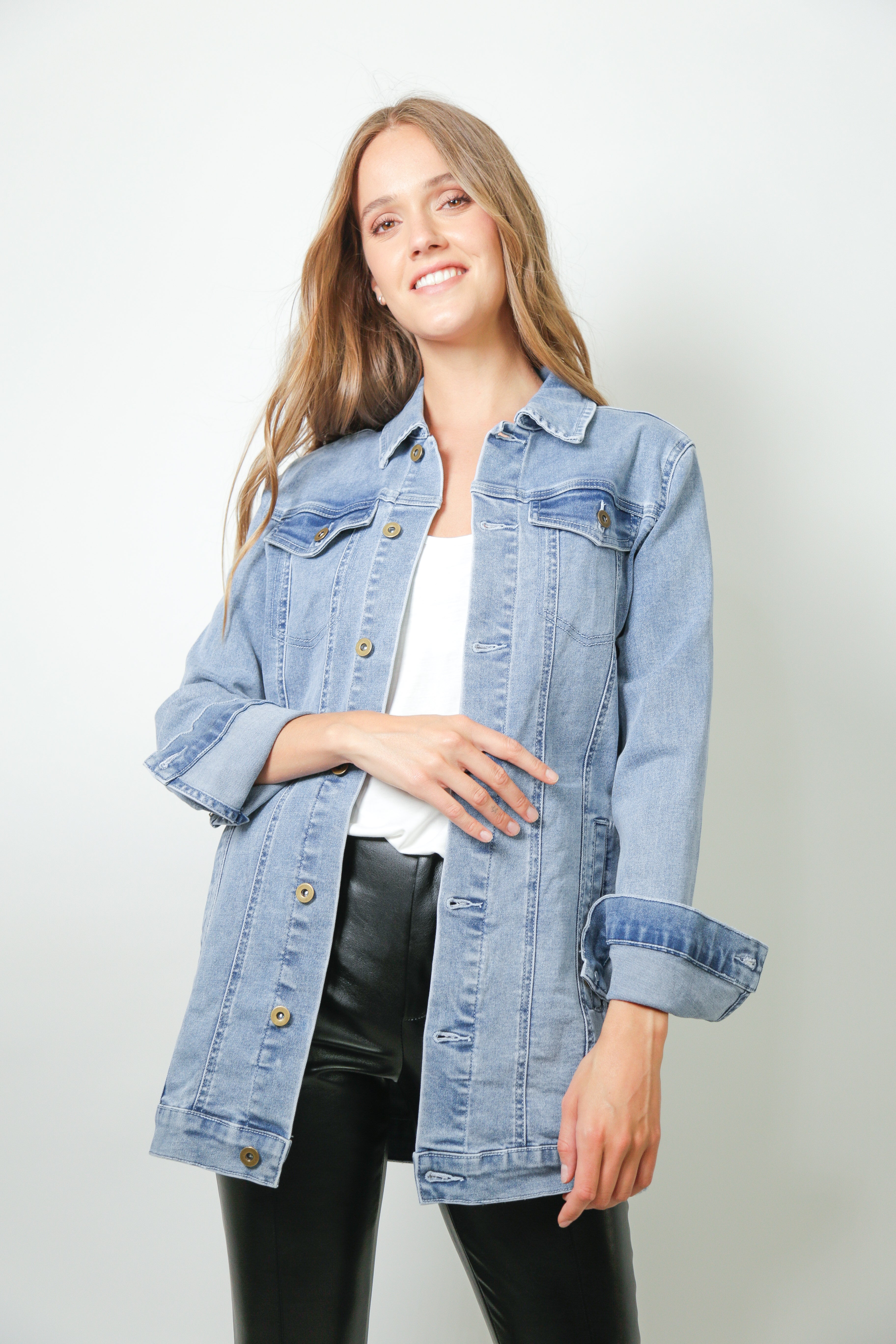 Chaqueta Denim azul