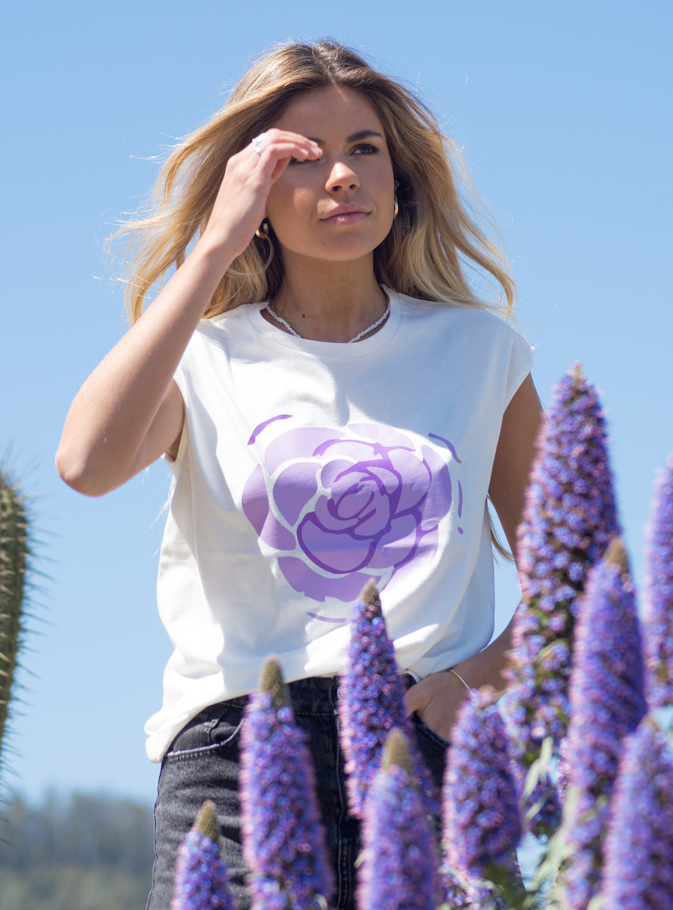 Polera Clara Blanca